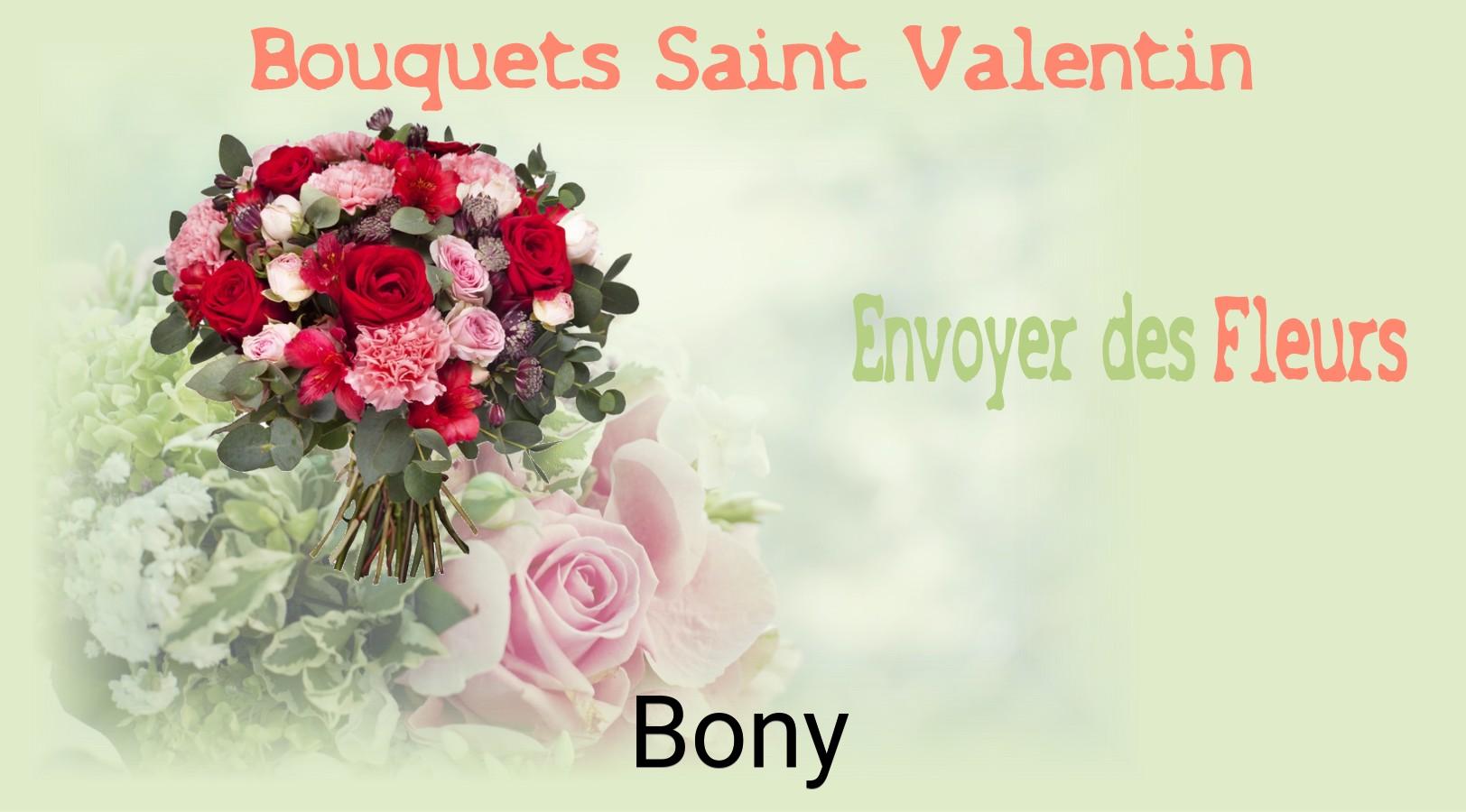 Roses de Saint-Valentin livrées à Bony